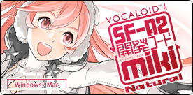 VOCALOID4 'SF-A2 Development Code miki'